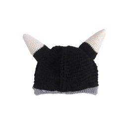 SKBC014  Order handmade funny party hats Viking hats Viking horn hats autumn and winter knit party hats wool hats cute SKBC014  Order handmade funny party hats Viking hats Viking horn hats autumn and winter knit party hats wool hats cute